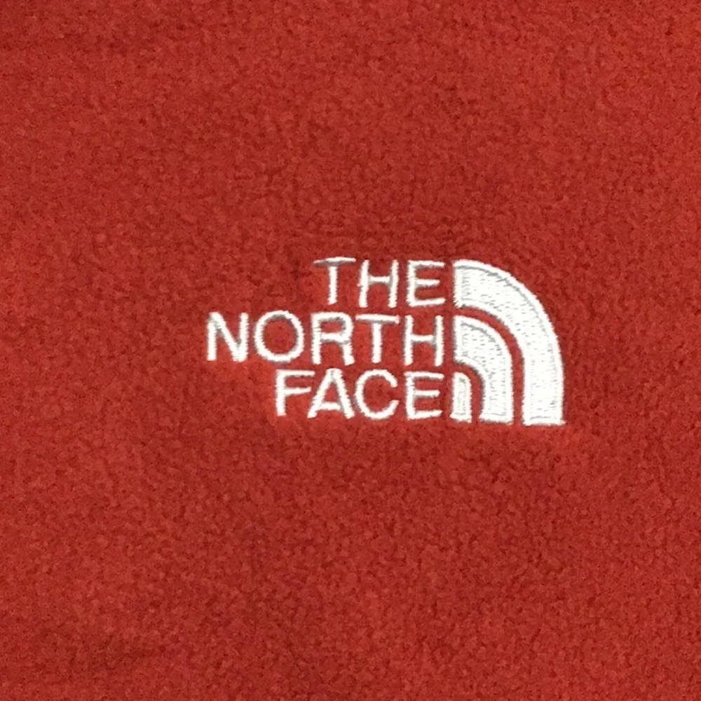 Men’s The North Face 1/4 ZIP Fleece Sz Small Red